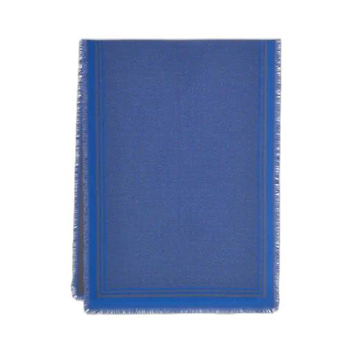 Ferragamo Fringed Hem Gancini Scarf