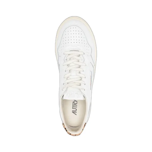 Autry Medalist Platform Lace-Up Sneakers