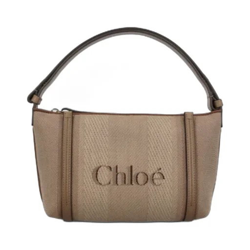 Chloé Carry Logo Detailed Shoulder Bag