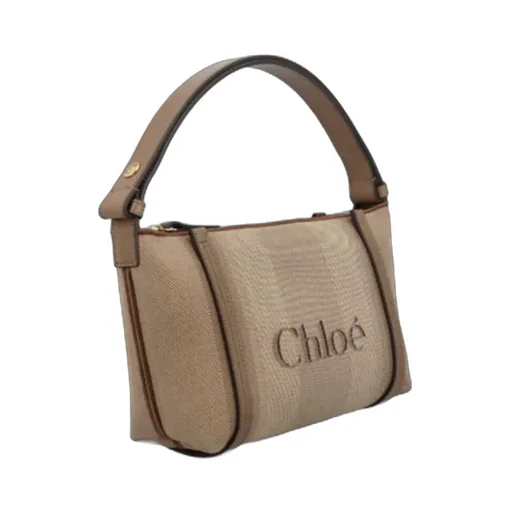 Chloé Carry Logo Detailed Shoulder Bag