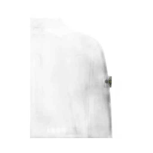 Stone Island Long-Sleeve Knit Polo Shirt