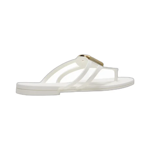 Dolce & Gabbana Logo Plaque Flip Flops