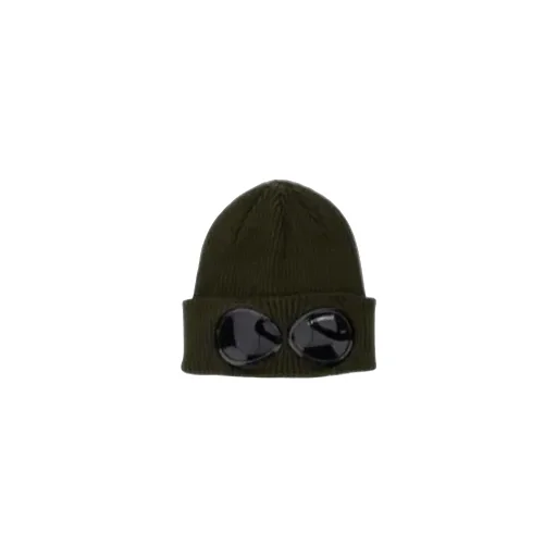 C.P. Company Goggle Detail Knitted Beanie
