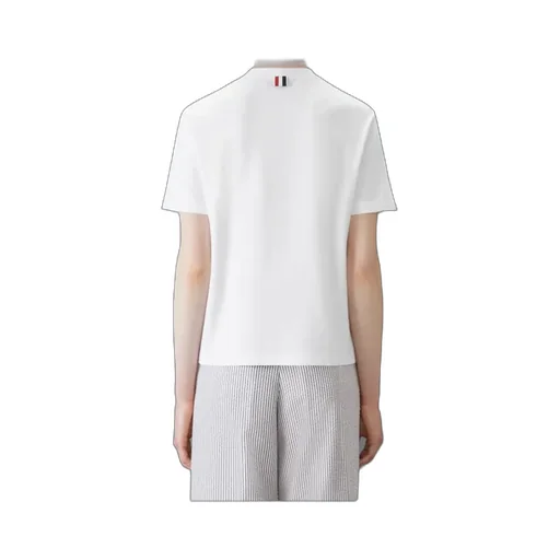 4-Bar Stripe-Detail T-Shirt