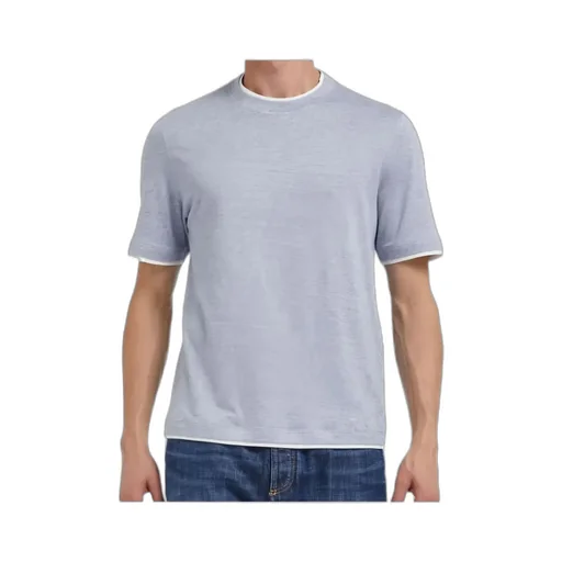 Brunello Cucinelli Layered Effect Crewneck T-Shirt