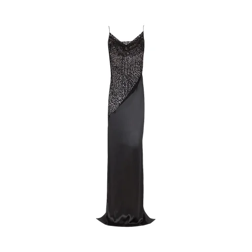 Balmain Flowing Spaghetti Strap Dress
