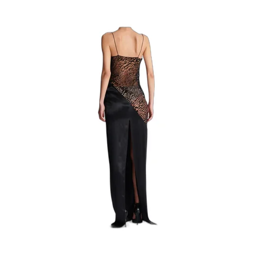 Balmain Flowing Spaghetti Strap Dress