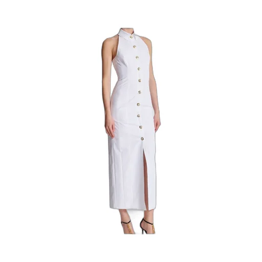 Bodycon Backless Poplin Dress
