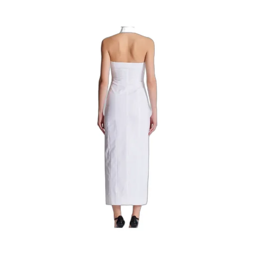 Bodycon Backless Poplin Dress
