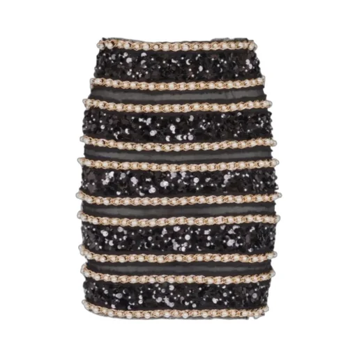 Striped Mini Skirt