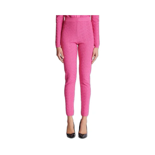 Knit Leggings With Monogram