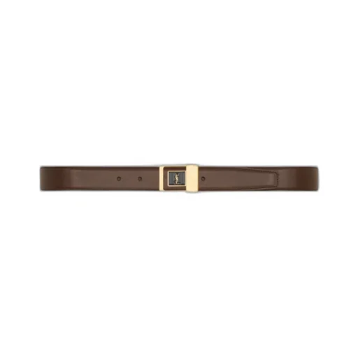 La 66 Buckle Belt In Smooth Leather