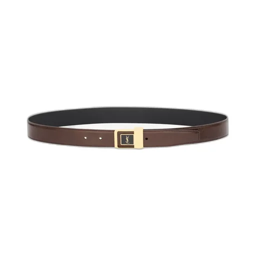 La 66 Buckle Belt In Smooth Leather
