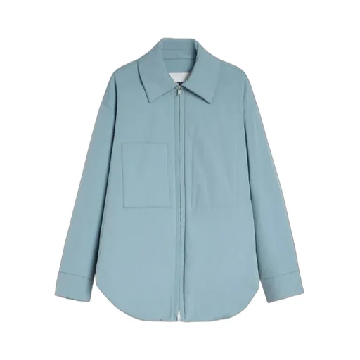 Cotton Poplin Padded Overshirt
