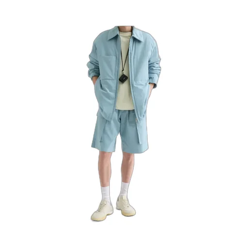 Cotton Poplin Padded Overshirt