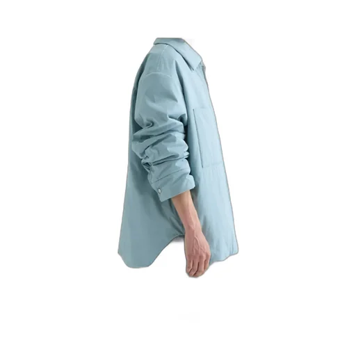 Cotton Poplin Padded Overshirt