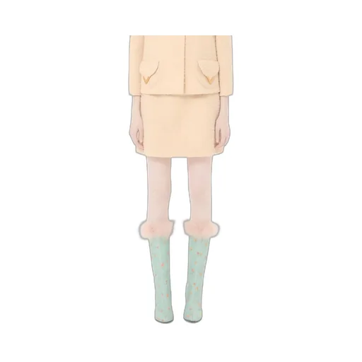 Valentino Logo Plaque Mini Skirt
