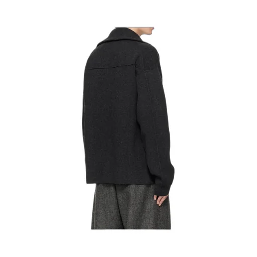 Cashmere Knitted Zip-Up Cardigan