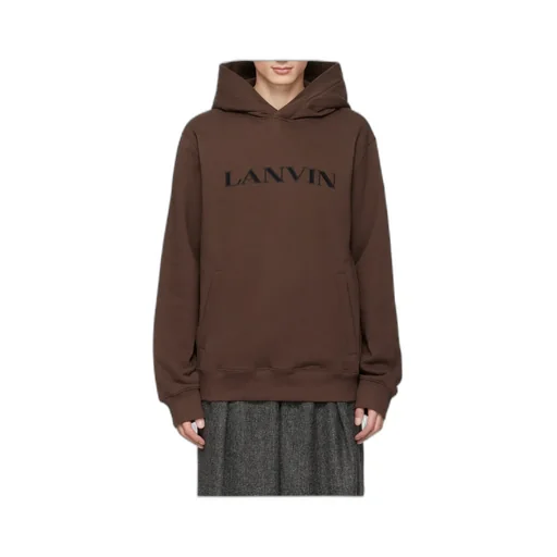 Cotton Fleece Hooded Sweatshirt
