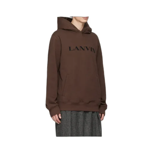 Cotton Fleece Hooded Sweatshirt