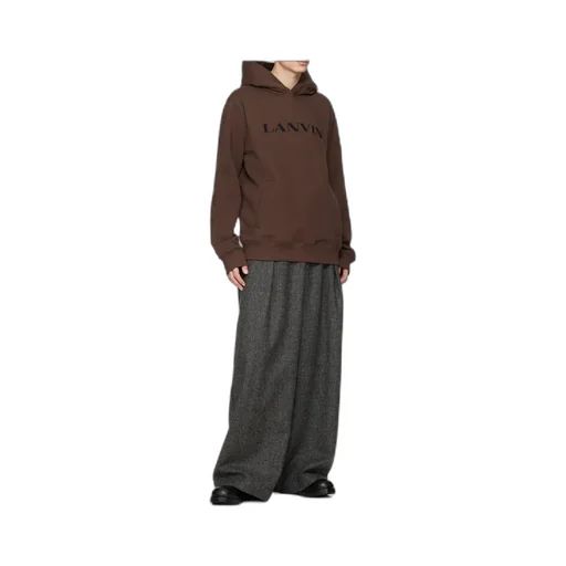Cotton Fleece Hooded Sweatshirt