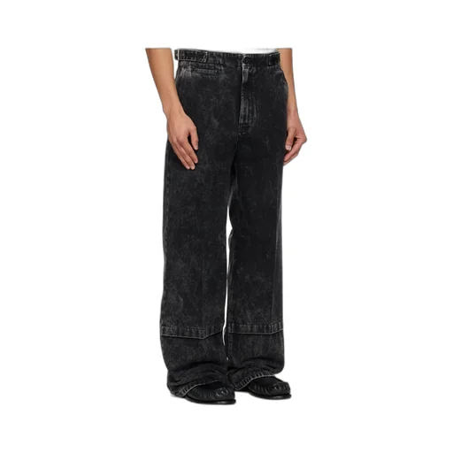 Washed Non-Stretch Jeans