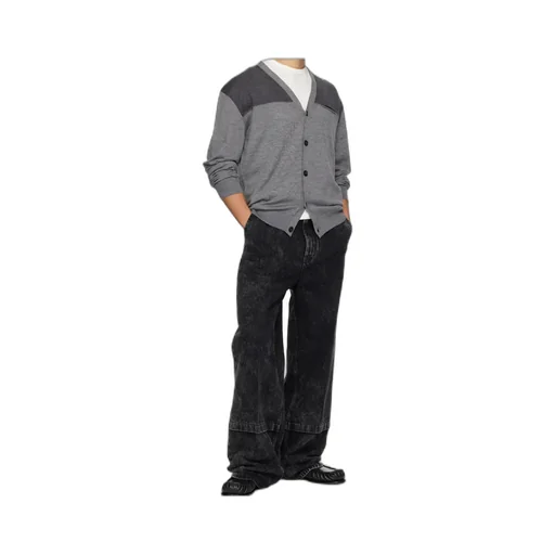 Washed Non-Stretch Jeans