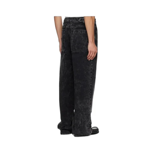 Washed Non-Stretch Jeans