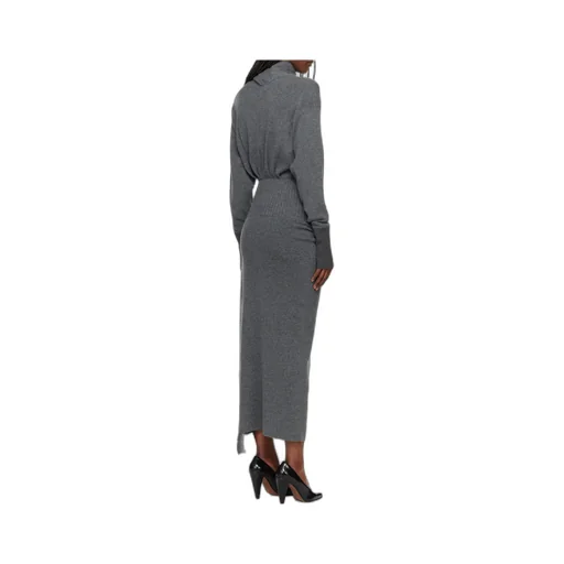 Wool And Cashmere Blend Long Dress