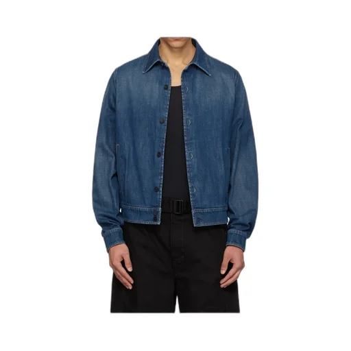 Lanvin Straight Hem Button-Up Overshirt
