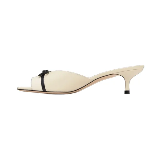 40Mm Bow-Detail Kitten-Heel Sandals