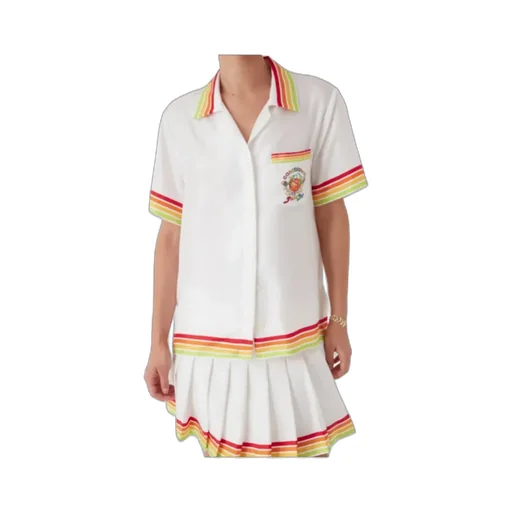 Stripe-Detailing Shirt