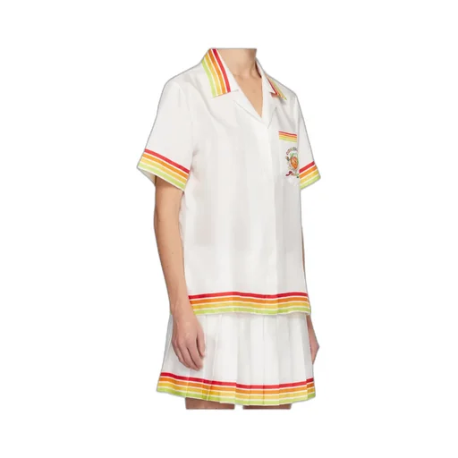 Stripe-Detailing Shirt