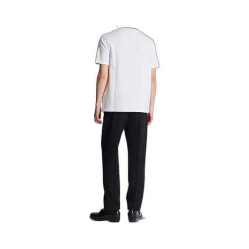 Monogrammed Polo Shirt With Balmain Couture Label