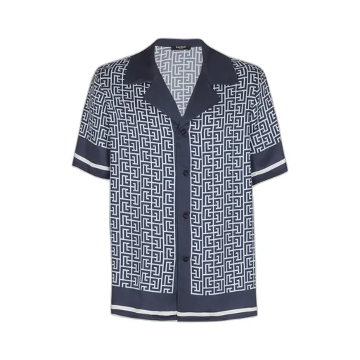 Monogrammed Pyjama Shirt