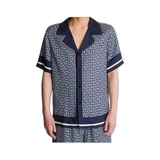 Monogrammed Pyjama Shirt