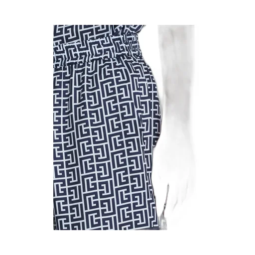 Flowing Monogrammed Shorts