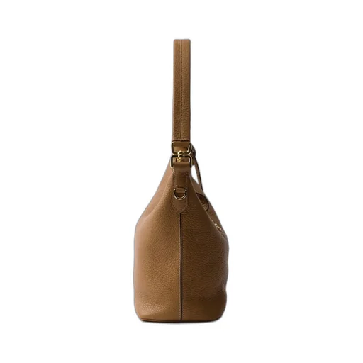 Prada Logo-Lettering Zipped Shoulder Bag