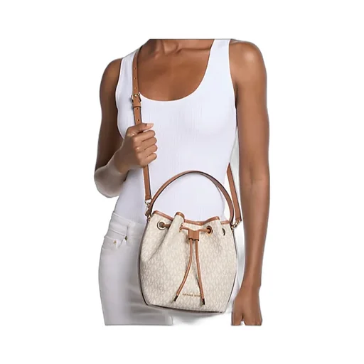 Avery Medium Signature Logo Bucket Messenger Bag