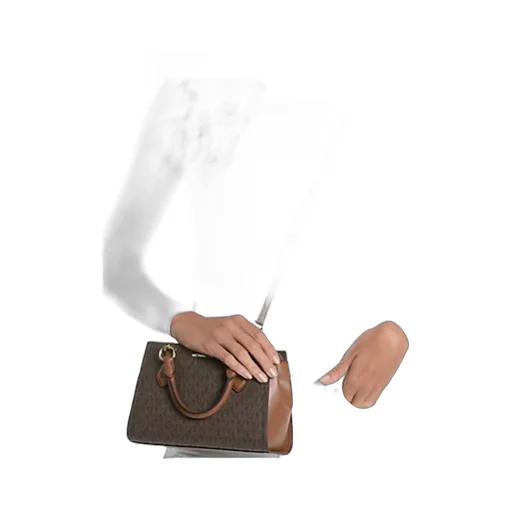 Marilyn Small Signature Logo Messenger Bag