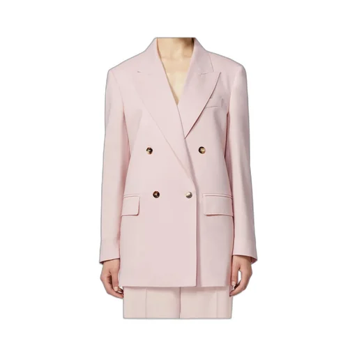 Wool Long-Sleeved Suit Jacket