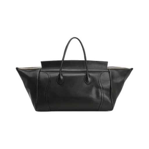 Large Luggage Supple Shiny Calfskin
