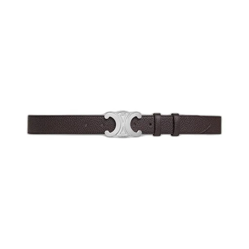 Large 30Mm Triomphe Belt In Grained Calfskin