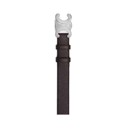 Large 30Mm Triomphe Belt In Grained Calfskin