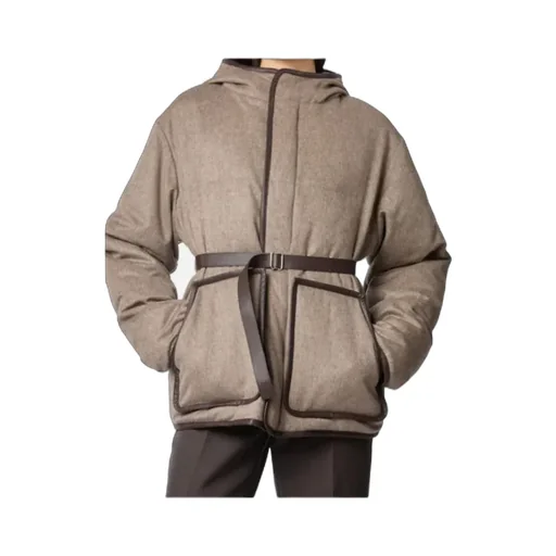 Cashmere Blend Padded Jacket
