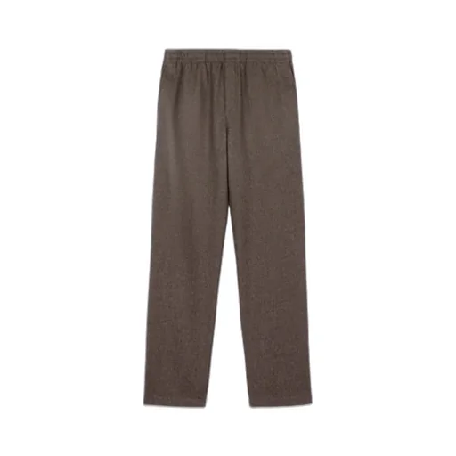 Wool Drawstring Casual Pants
