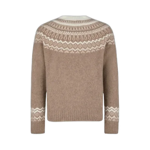 Wool And Cashmere Blend Crew Neck Sweater