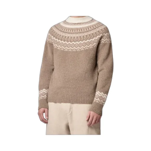 Wool And Cashmere Blend Crew Neck Sweater