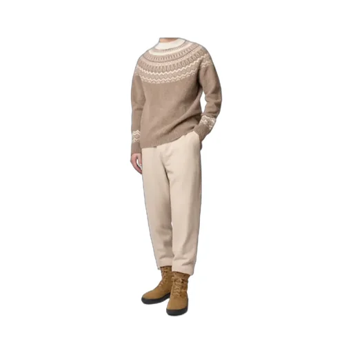 Wool And Cashmere Blend Crew Neck Sweater