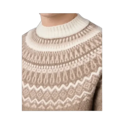 Wool And Cashmere Blend Crew Neck Sweater